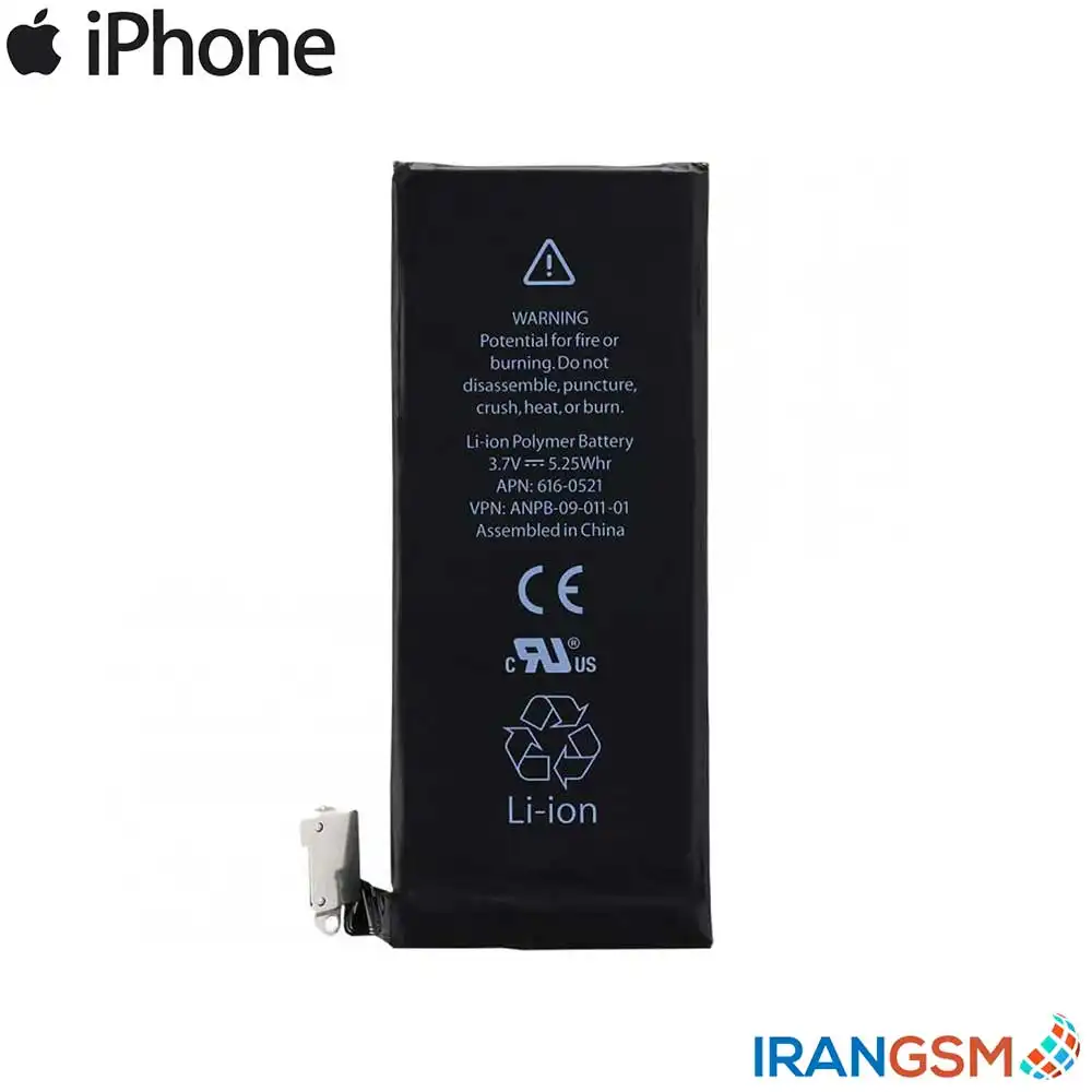 باتری موبایل آیفون Apple iPhone 4 مدل LIS1445APPC