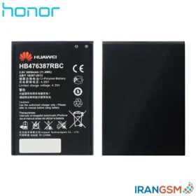 باتری موبايل آنر Huawei Honor 3X G750 مدل HB476387RBC