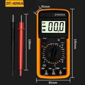 مشخصات مولتی متر vc9205a