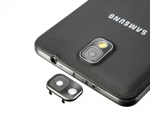تعویض شیشه دوربین گوشی samsung galaxy note 3