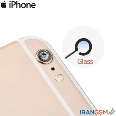 شیشه دوربین موبایل آیفون Apple iPhone 6s Plus