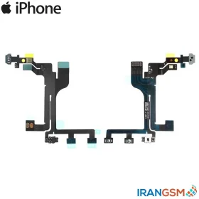 فلت دکمه پاور و ولوم موبایل آیفون Apple iPhone 5c