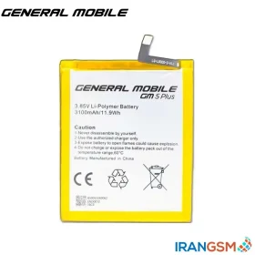 باتری موبایل General Mobile GM5 Plus